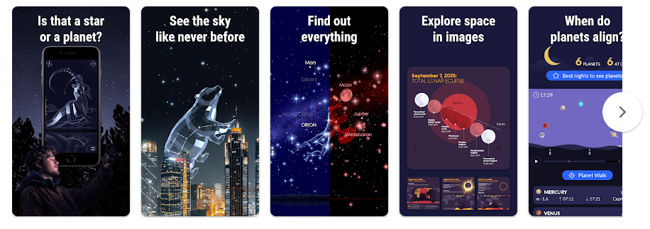 Aplikacja Star Walk