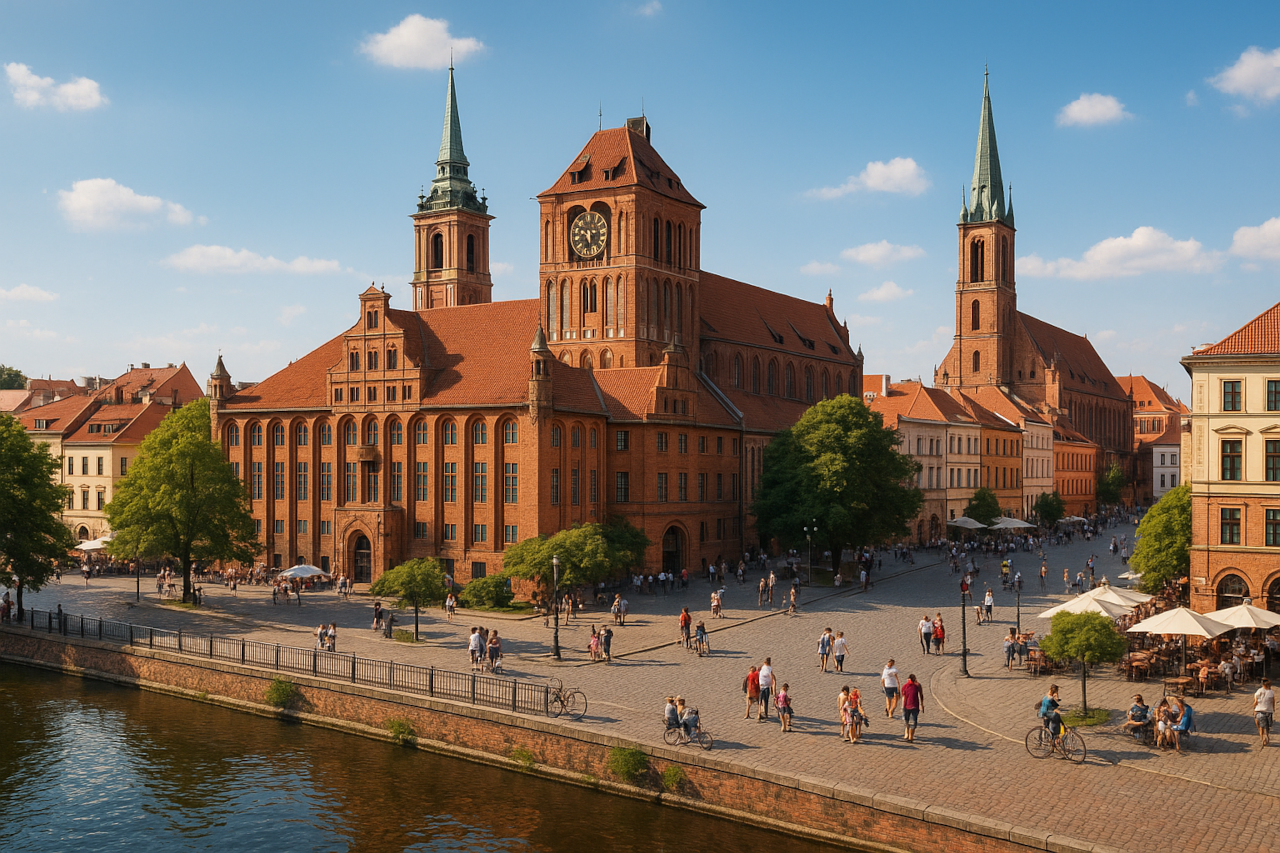 Toruń na city brak