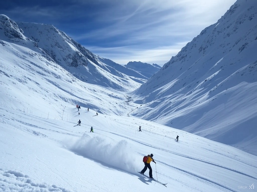 Valluga w Ski Arlberg