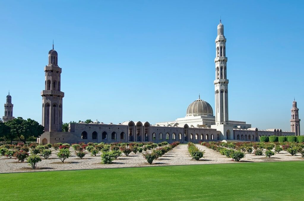 Oman - Maskat (Wielki Meczet Sułtana Qaboosa)