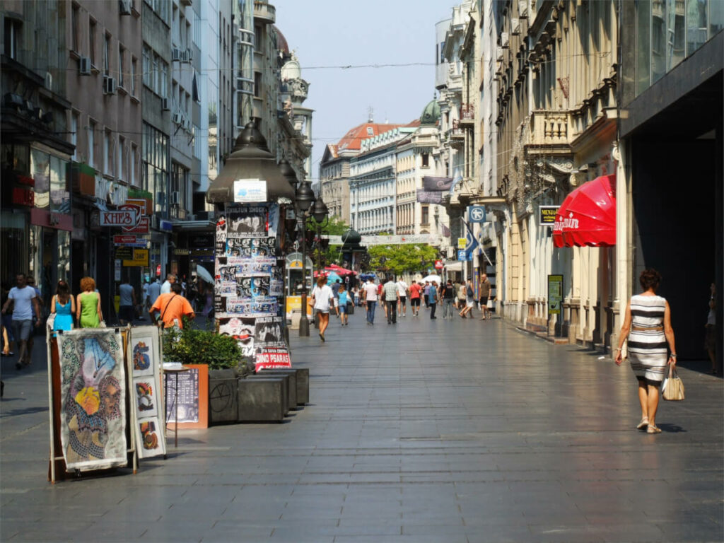 Knez Mihailova - ulica Belgradu