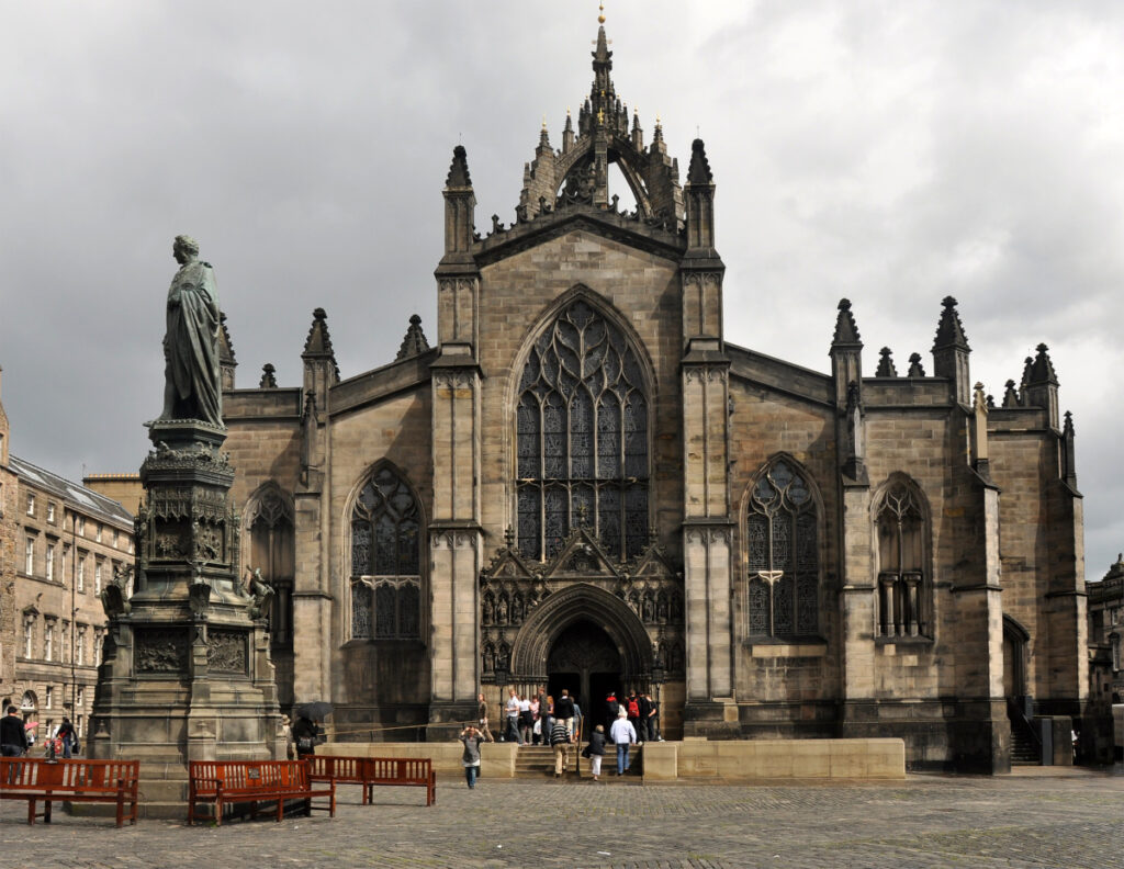 St. Giles' Cathedral - zwiedzanie Edynburga