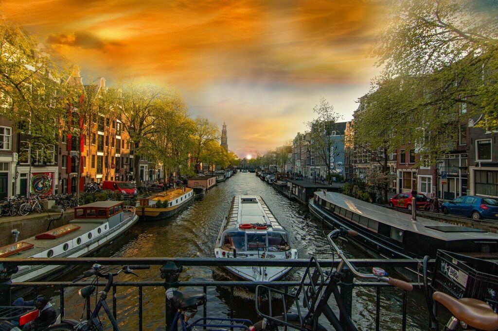 Kanały Amsterdamu 