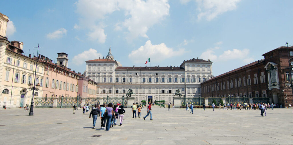 Piazza Castello - zwiedzanie Turynu