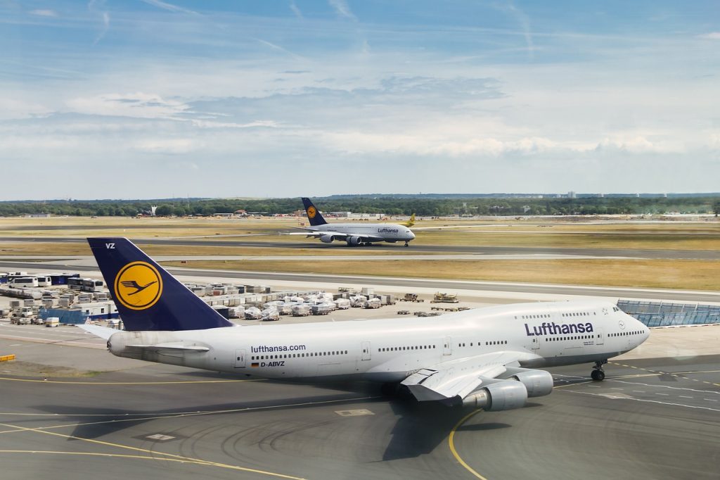 samolot Lufthansa