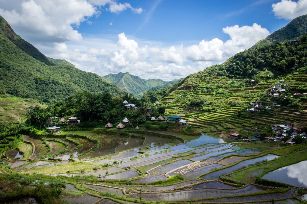 Filipiny, Rice terraces, Batad