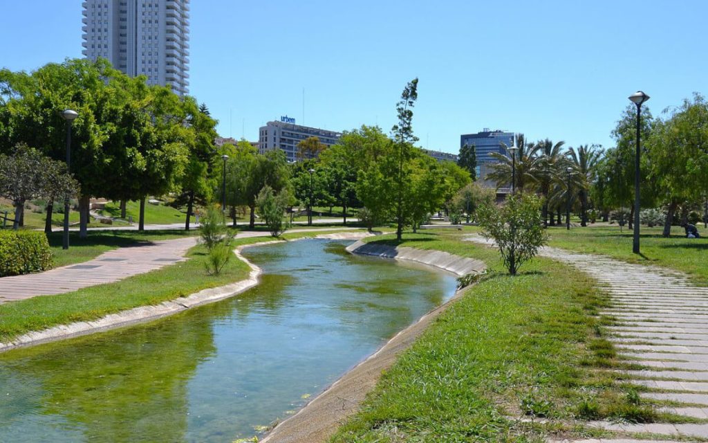 Ogrody Turii (Jardines del Turia) w Walencji