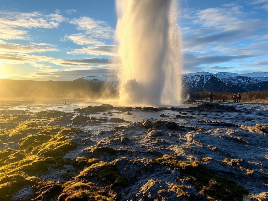 Islandia, gejzer