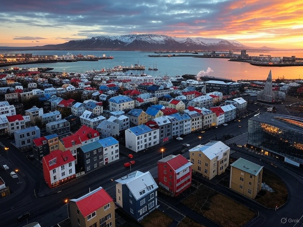 Rejkawik, Islandia