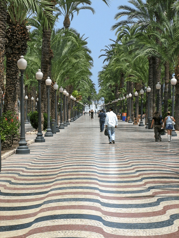 Explanada de España w Alicante