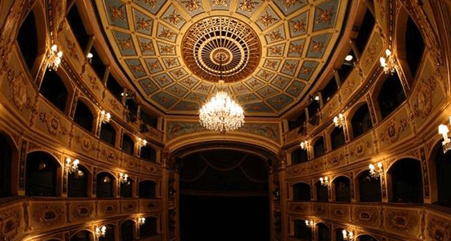 Wnętrze Teatru Manoel